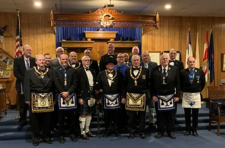 Tecumseh Masons officers