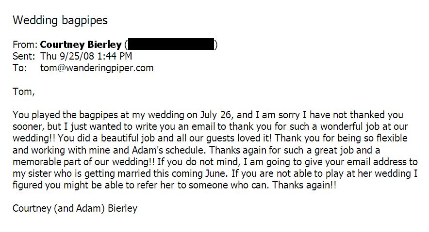 thank-you letter