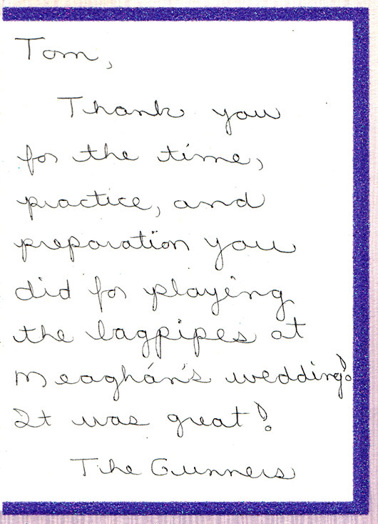 thank-you letter
