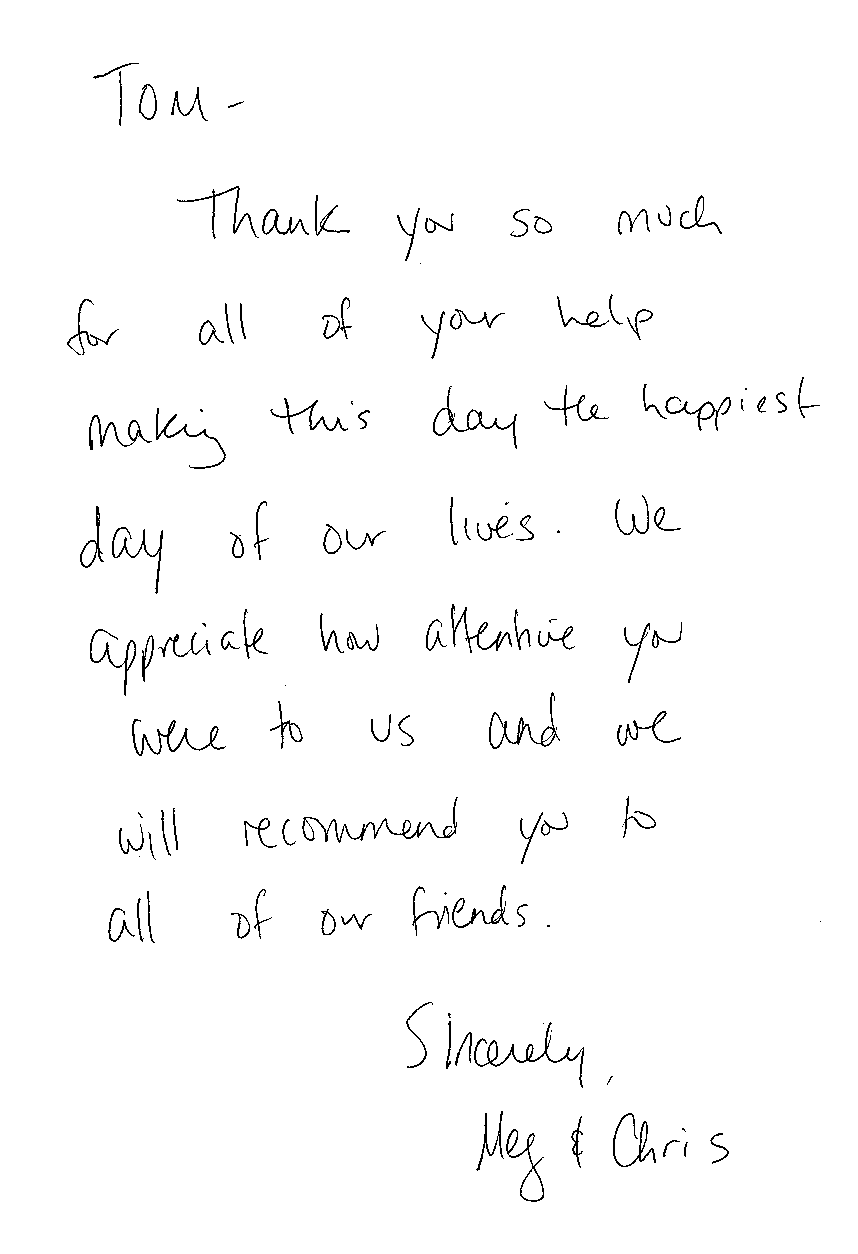 thank-you letter