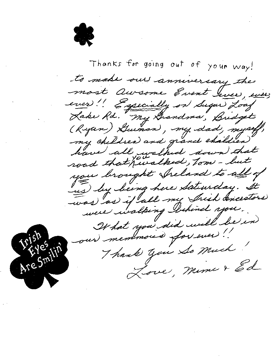 thank-you letter